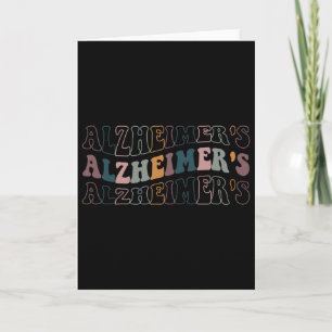 Heimerheimer' Awareness Love Never Forgets 1  Card