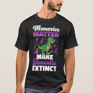 Heimerheimer Awareness Make Dementia Extinct End H T-Shirt