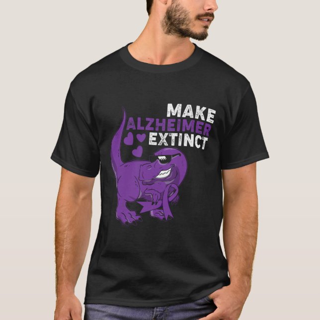 Heimerheimer Awareness Make Heimerheimer Extinct E T-Shirt (Front)