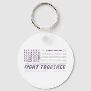 Heimerheimer Awareness Month I Endheimer Purple Ri Key Ring