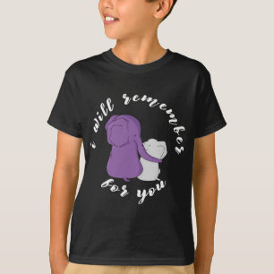 Heimerheimer Awareness Month I Endheimer Purple Ri T-Shirt