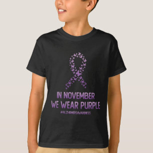 Heimerheimer Awareness Month In In November We Wea T-Shirt