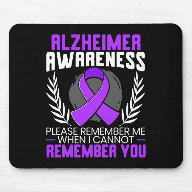 Heimerheimer Awareness Raise Awareness 1  Mouse Pad (Front)