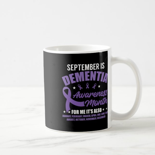 Heimerheimer Awareness September Dementia Awarenes Coffee Mug (Right)
