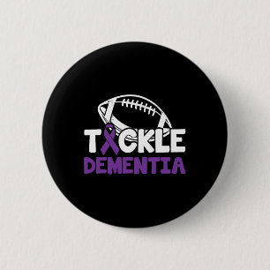 Heimerheimer Awareness Tackle Dementia End Heimer  6 Cm Round Badge