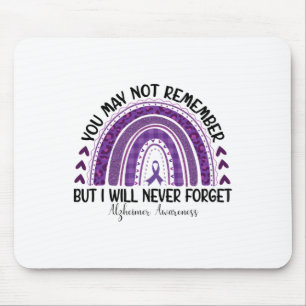 Heimerheimer Awareness You May Not Remember I Will Mouse Pad