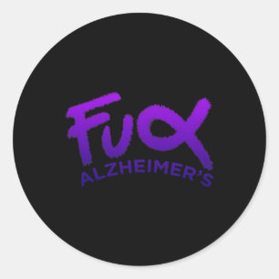 Heimerheimer Awarness Dementia Classic Round Sticker