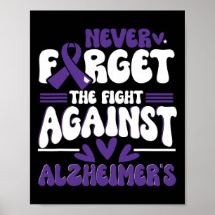 Heimerheimer Brain Injury Design Purple Heimerheim Poster