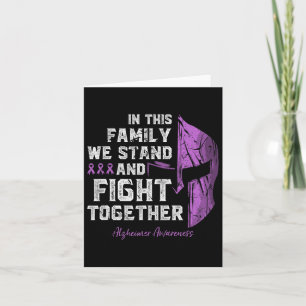 Heimerheimer Disease Family Support Awareness Spar Card
