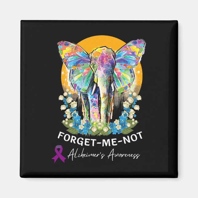 Heimerheimer Elephant Forget-me-not Heimerheimer’s Magnet (Front)