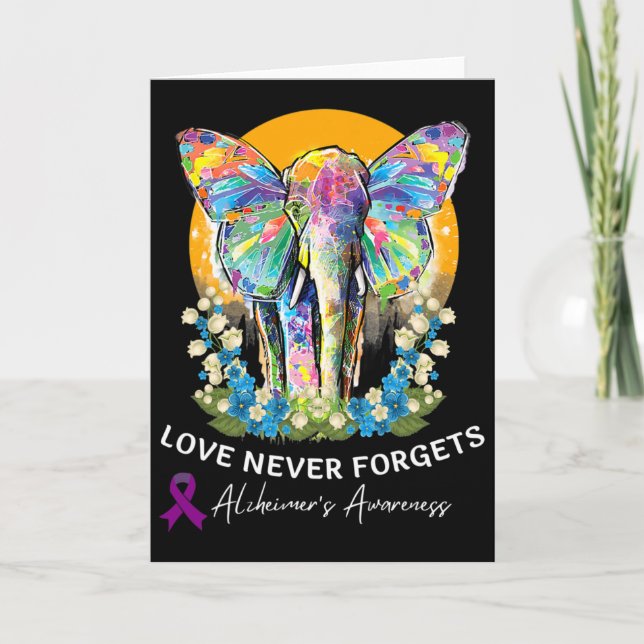 Heimerheimer Elephant Love Never Forgets Heimerhei Card (Front)
