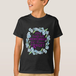 Heimerheimer Forget-me-not Flower Wreath Heimerhei T-Shirt