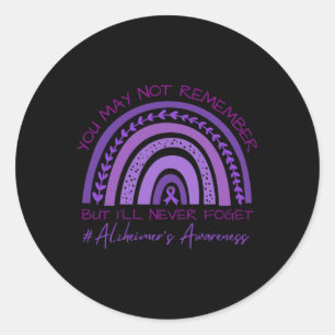 Heimerheimer I’ll Never Forget Heimerheimer’s Awar Classic Round Sticker