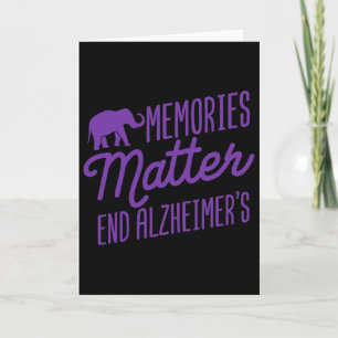 Heimerheimer Memories Problem Purple Elephant Card