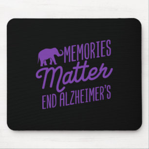 Heimerheimer Memories Problem Purple Elephant Mouse Pad