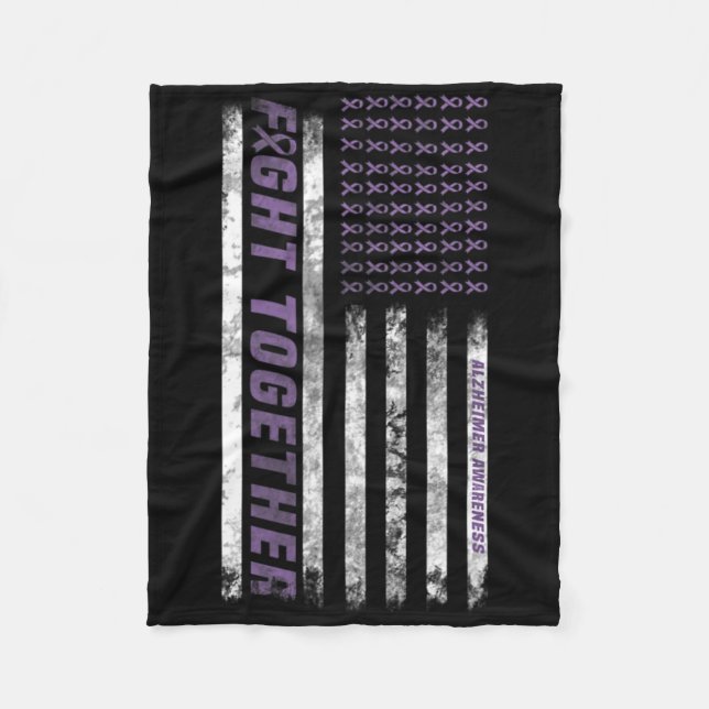 Heimerheimer Monat I Endheimer Purple Bow Elephant Fleece Blanket (Front)