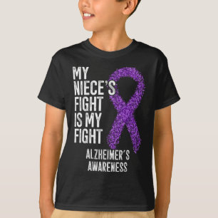 Heimerheimer My Niece's Fight Is My Fight Heimerhe T-Shirt