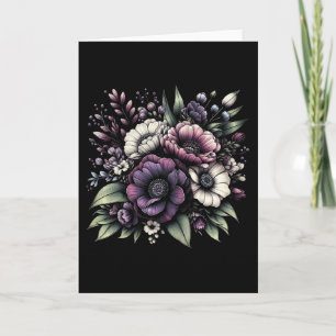 Heimerheimer Purple Floral Pansy Dementia Heimerhe Card