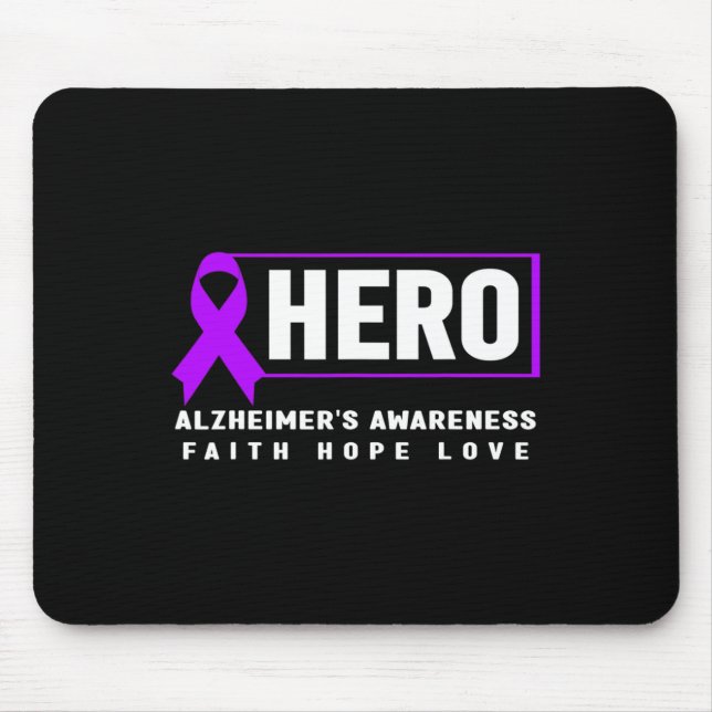 Heimerheimer’s Awareness - Heimer Hero Heimerheime Mouse Pad (Front)