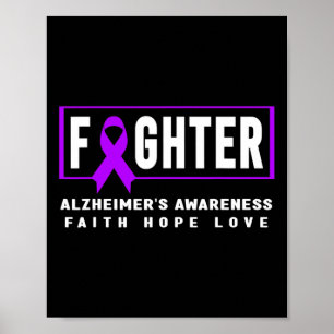 Heimerheimer’s Awareness Shirt - Purple Heimerheim Poster