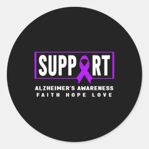 Heimerheimer’s Awareness - Support Heimerheimer’s  Classic Round Sticker