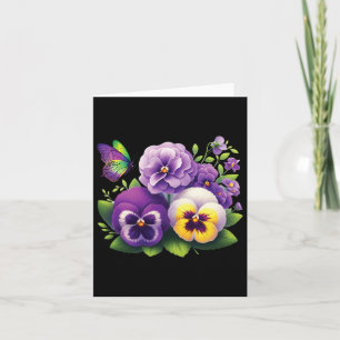Heimerheimer Viola Floral Pansy Dementi Heimerheim Card