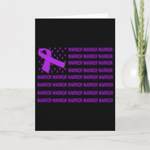 Heimerheimer Warrior Awareness - Usa Flag Purple R Card