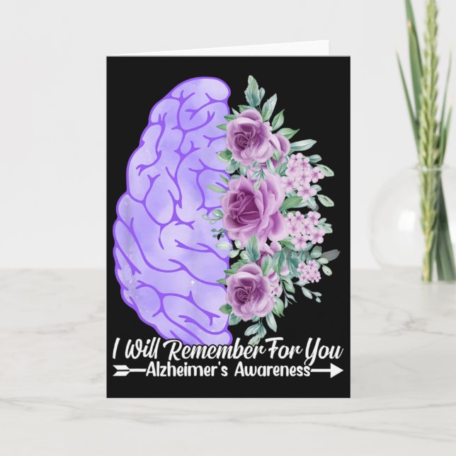 Heimerheimer's Awareness I Will Remember For You B Card (Front)