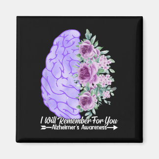 Heimerheimer's Awareness I Will Remember For You B Magnet