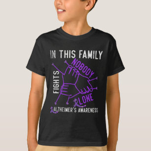 Heimerheimer's Awareness In This Family Nobody Fig T-Shirt