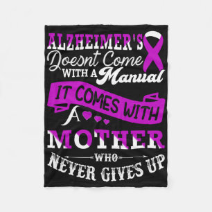 Heimerheimer's Awareness Mother Support Heimerheim Fleece Blanket