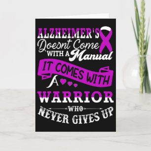 Heimerheimer's Awareness Warrior Support Heimerhei Card