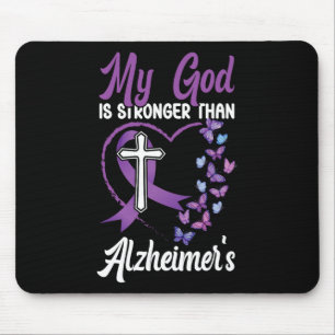 Heimerheimer's Dementia Awareness Support Faith Go Mouse Pad