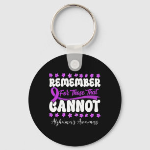 Heimerheimer's Dementia Awareness Support Remember Key Ring