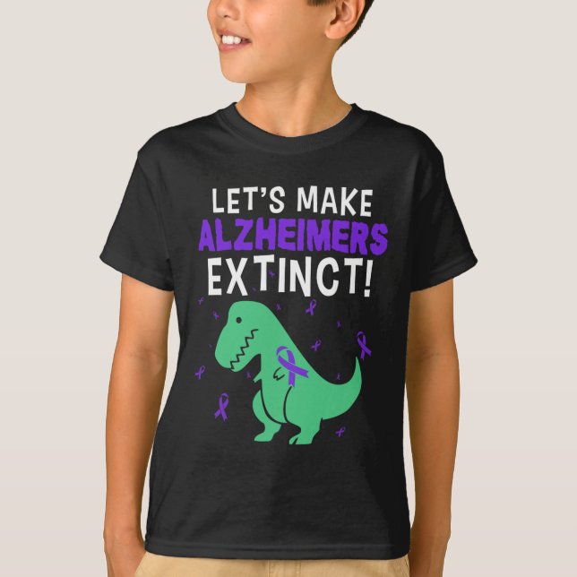 Heimerheimer's Dinosaur Funny Lets Make It Extinct T-Shirt (Front)