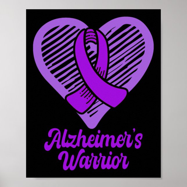 Heimerheimer's Warrior Heimerheimer Awareness Supp Poster (Front)