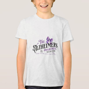 Heimers Awareness Heimers Awareness Social Club _1 Tri-Blend Shirt