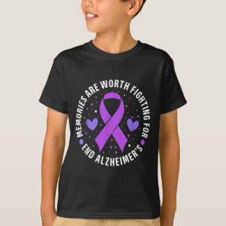 Heimers Awareness Memories Are Worth Fighting For T-Shirt