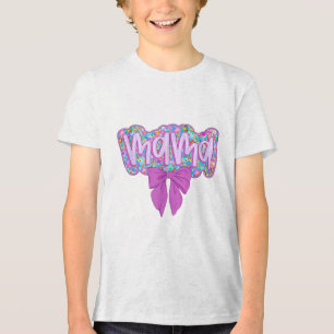 Heimers Awareness Month For Women Purple Heimer _3 Tri-Blend Shirt