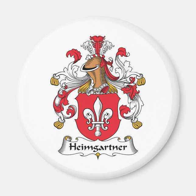 Heimgartner Family Crest Magnet (Front)