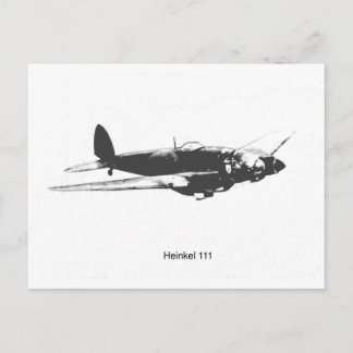 Heinkel HE111 Postcard