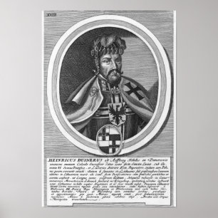 Heinricus Dusnerus Poster