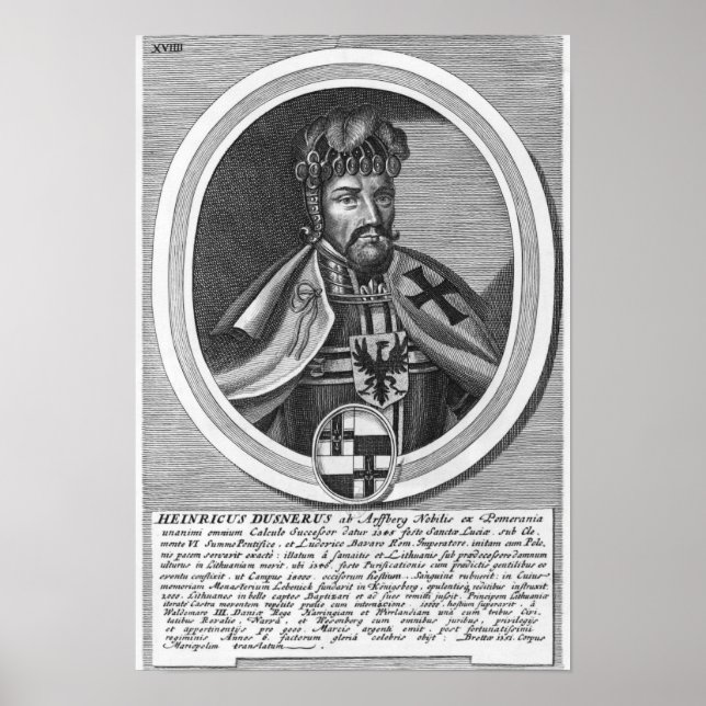 Heinricus Dusnerus Poster (Front)