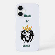 "Heir of Judah" phone case 
