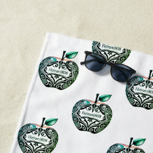 Heirani808 Island Tropical Tribal Apple Blanket