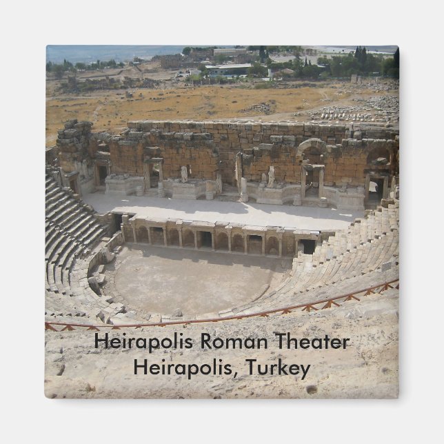 Heirapolis Roman Theater Magnet (Front)