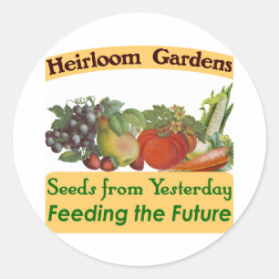 Heirloom Gardens Seed Labels