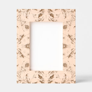 Heirloom Meadow Floral Laser Engraved Frame