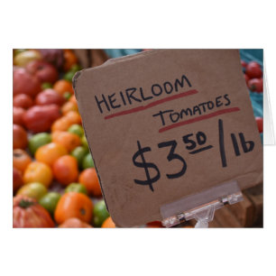 Heirloom Tomatoes Greenmarket Farmer's Market NYC