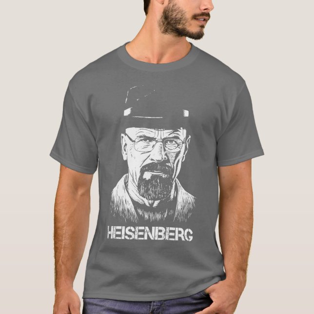 Heisenberg Face Of Danger T-Shirt (Front)